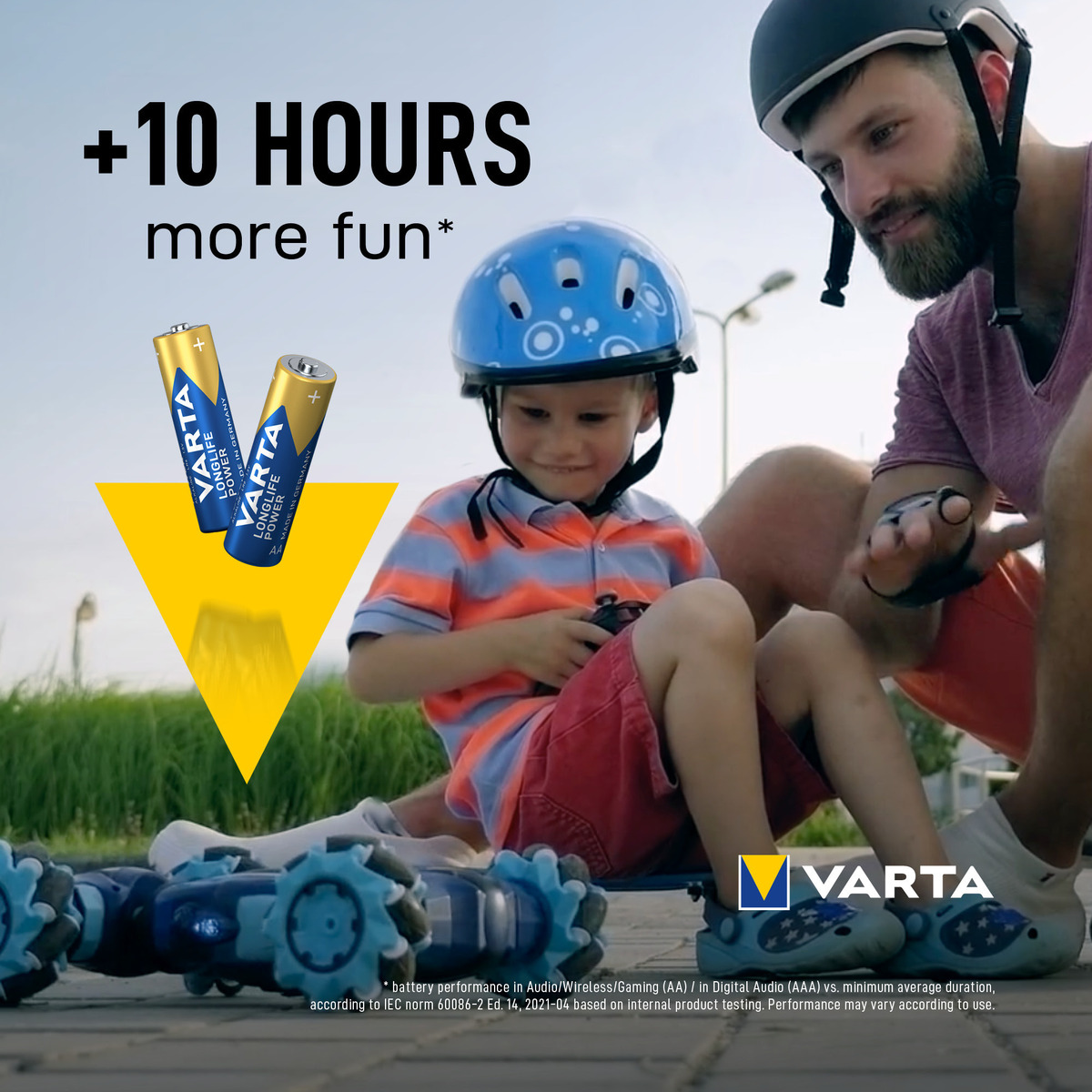 VARTA LONGLIFE POWER alkalna baterija LR06, AA, 1,5V, 12/1 kom. pakovanje, made in Germany