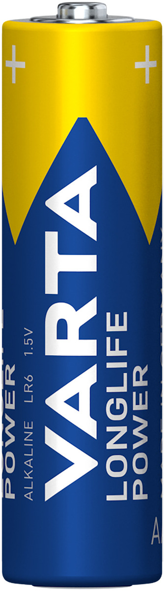 VARTA LONGLIFE POWER alkalna baterija LR06, AA, 1,5V, 18/1 kom. pakovanje, made in Germany