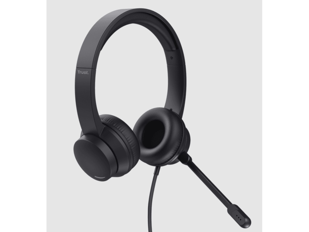 Trust slušalice Ayda PC ,žičane, 3.5 mm, stereo, on-ear, crne