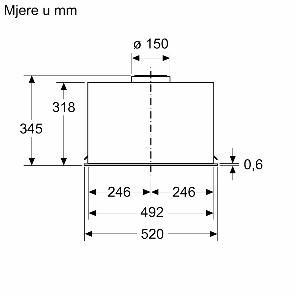 Bosch napa DLN56AC50