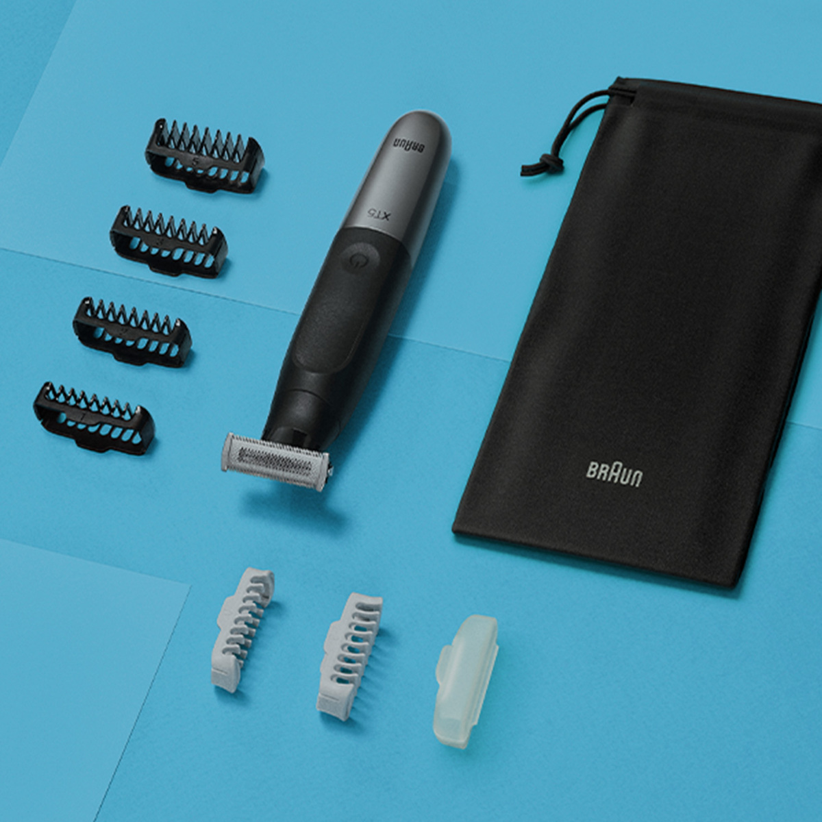 BRAUN trimer XT5100 za lice i tijelo, 4D-flex oštrica