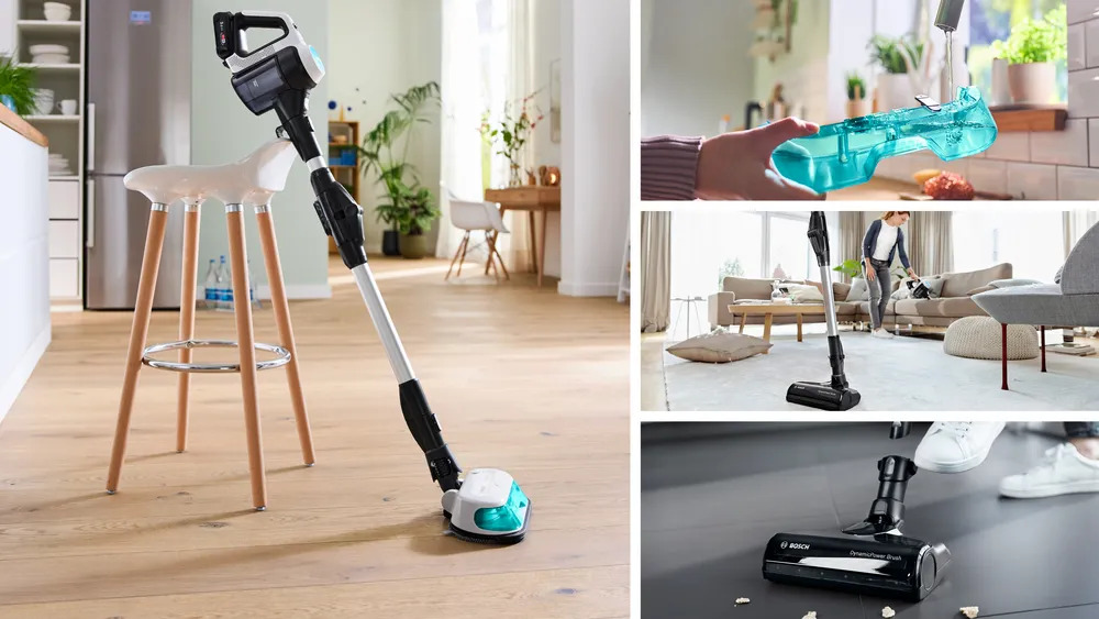 BOSCH štapni usisivač BCS712HYG5 Unlimited 7 ProHygienic Aqua, vrijeme rada do 40 min.