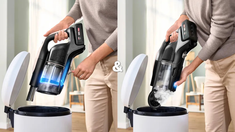 BOSCH štapni usisivač BBS1041RBA Unlimited 10, vrijeme rada do 80 min.