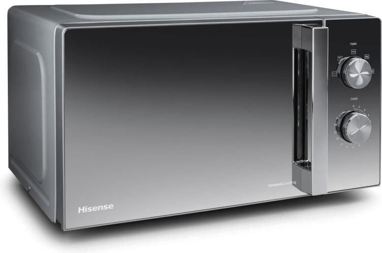 HISENSE mikrovalna pećnica H20MOMCP1H, zapremina 20 L, 700 W, siva