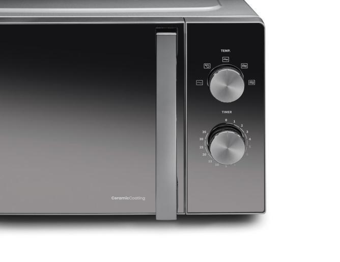 HISENSE mikrovalna pećnica H20MOMCP1H, zapremina 20 L, 700 W, siva
