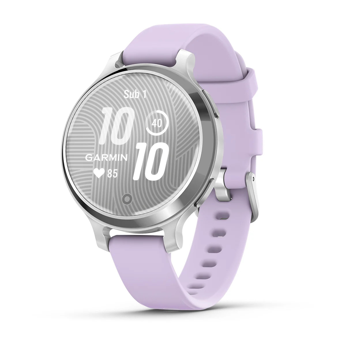 GARMIN Lily 2 Active pametni sat, 38 mm, Silver/Jasmine Purple, 010-02891-01
