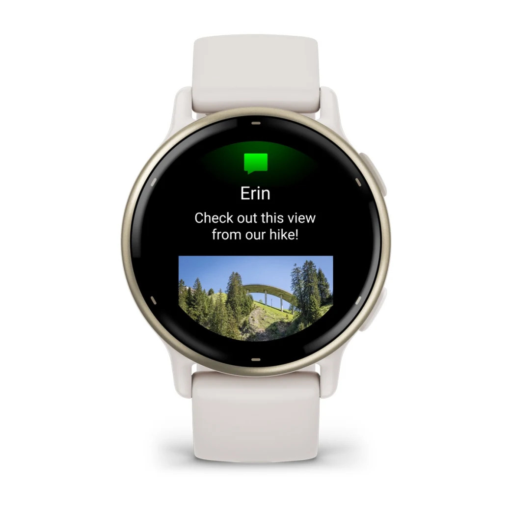 GARMIN Vivoactive 5 pametni sat, 42.2 mm, Cream Gold Aluminum, 010-02862-11