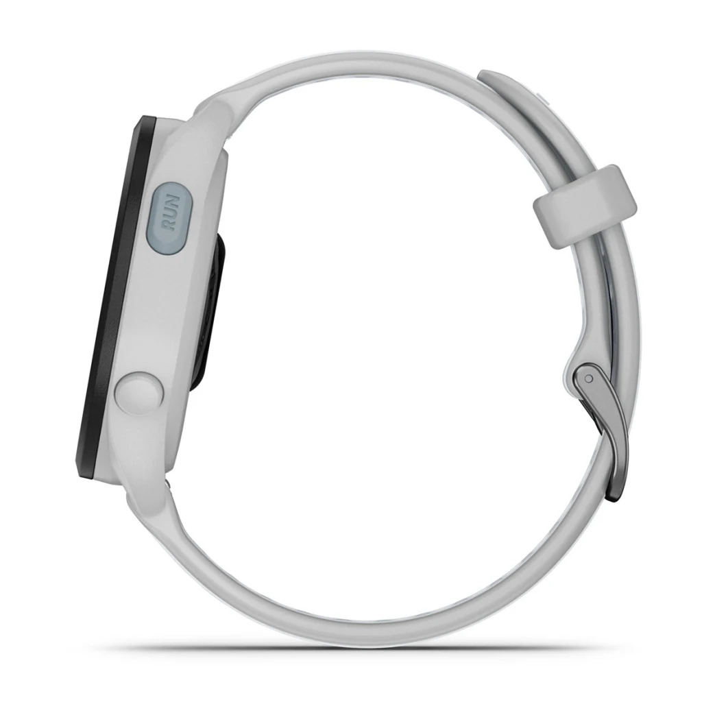 GARMIN Forerunner 165 pametni sat, 43 mm, Mist Gray/Whitestone, 010-02863-21