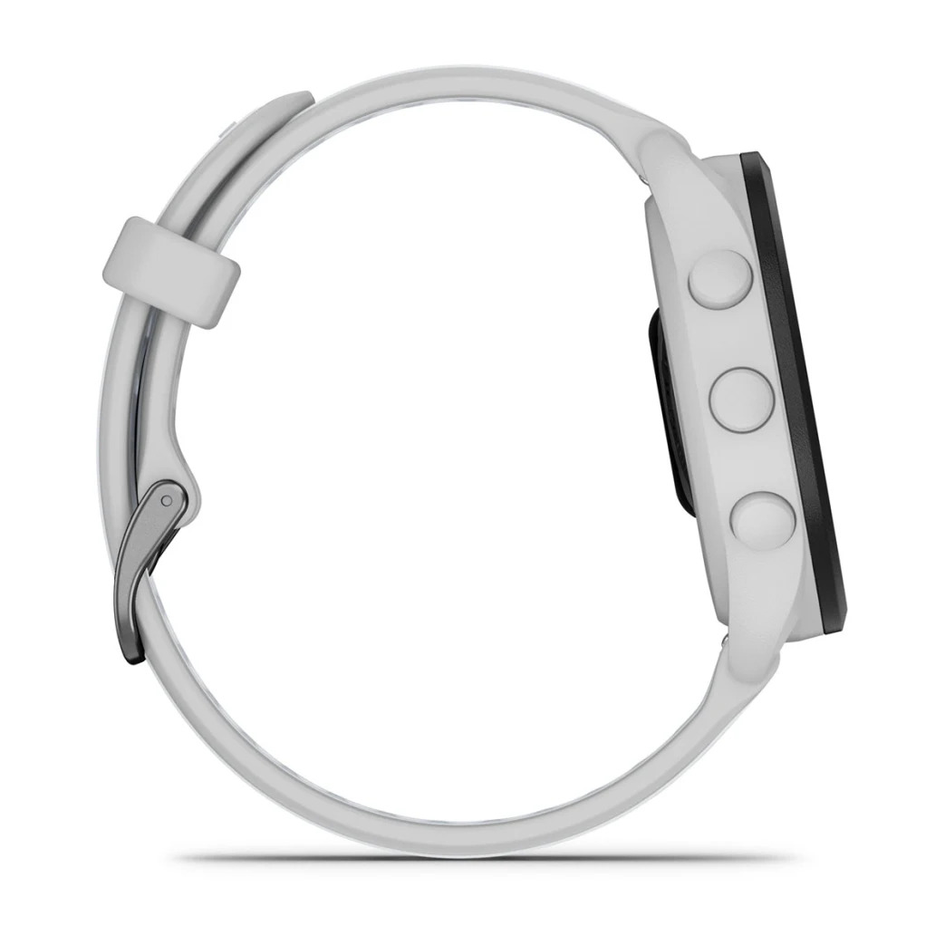 GARMIN Forerunner 165 pametni sat, 43 mm, Mist Gray/Whitestone, 010-02863-21