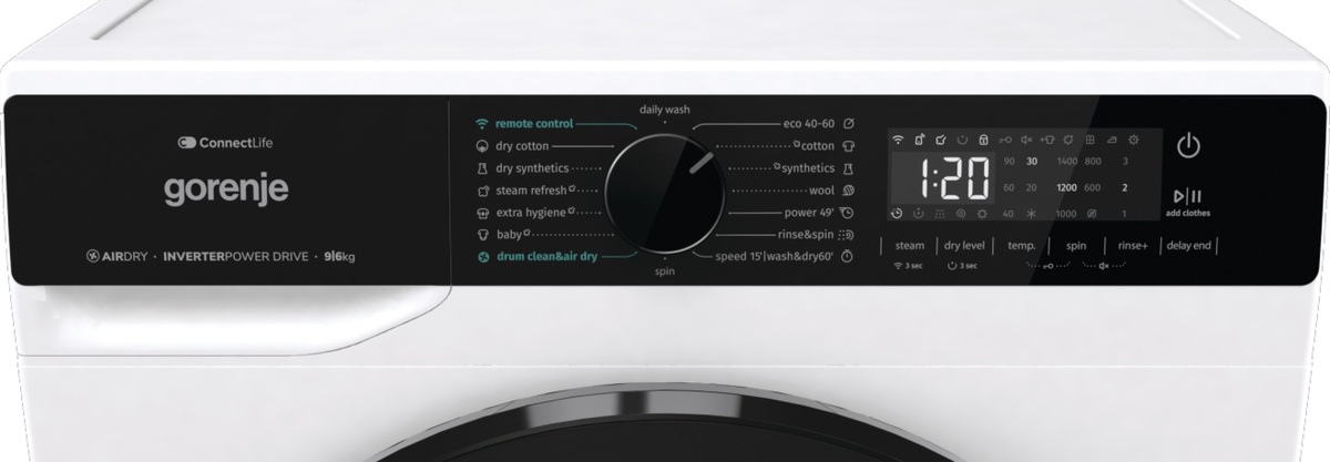 Gorenje perilica-sušilica WD2PA964ADW