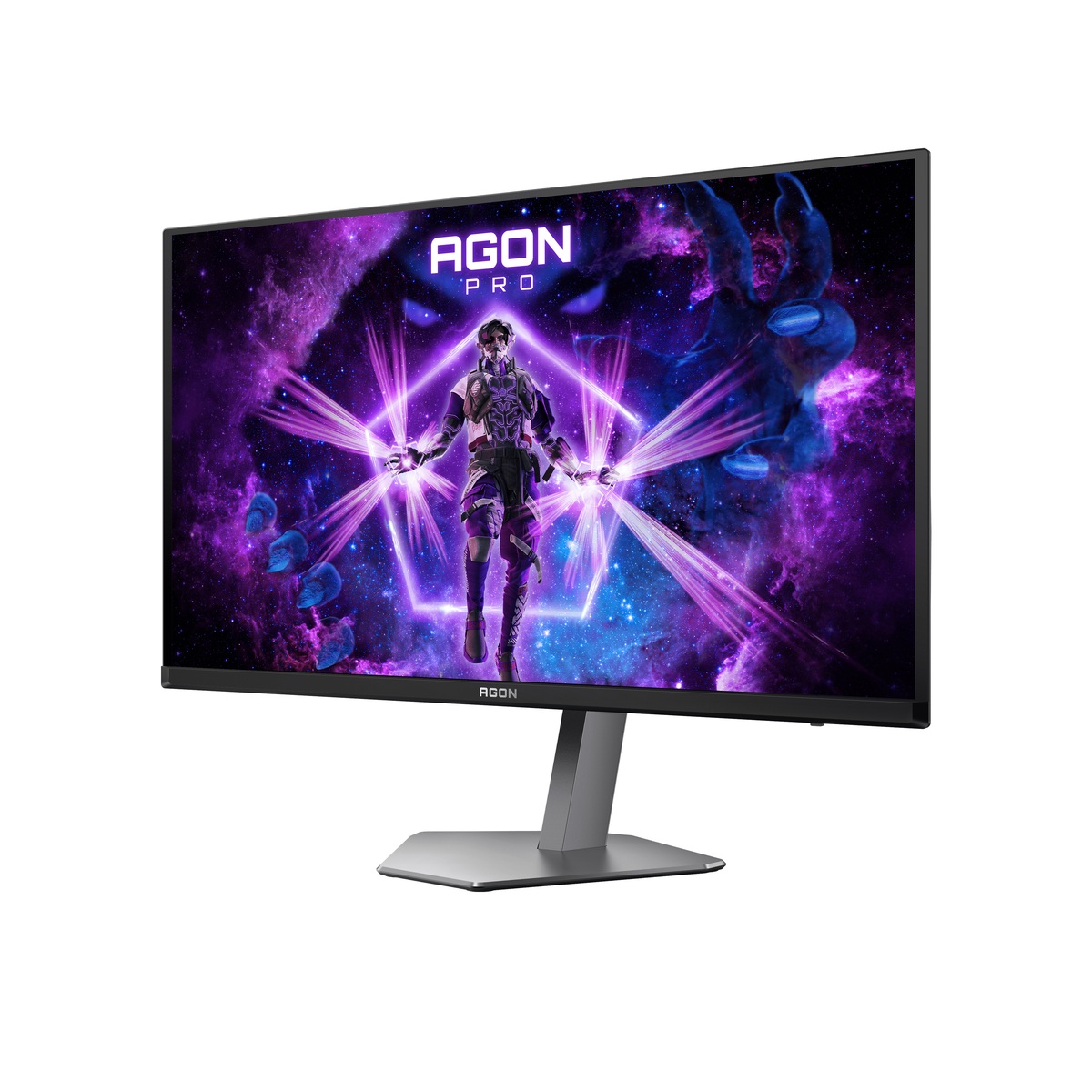 AOC monitor AG276QZD2 gaming AGON PRO, 27, QHD, OLED, 1000 cd/m2, HDR400, Adaptive Sync, HDMI, DP, USB Hub, 240Hz, 0.03ms