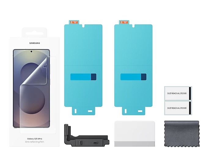 Zaštitna folija protiv odsjaja za Samsung Galaxy S25 Ultra, EF-US938CTEGWW, Anti-reflecting Screen Protector Transparent
