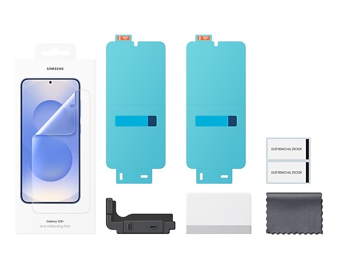 Zaštitna folija protiv odsjaja za Samsung Galaxy S25+, EF-US936CTEGWW, Anti-reflecting Screen Protector Transparent