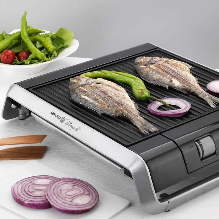 KORKMAZ Mangalet crni granit BBQ roštilj A333-02
