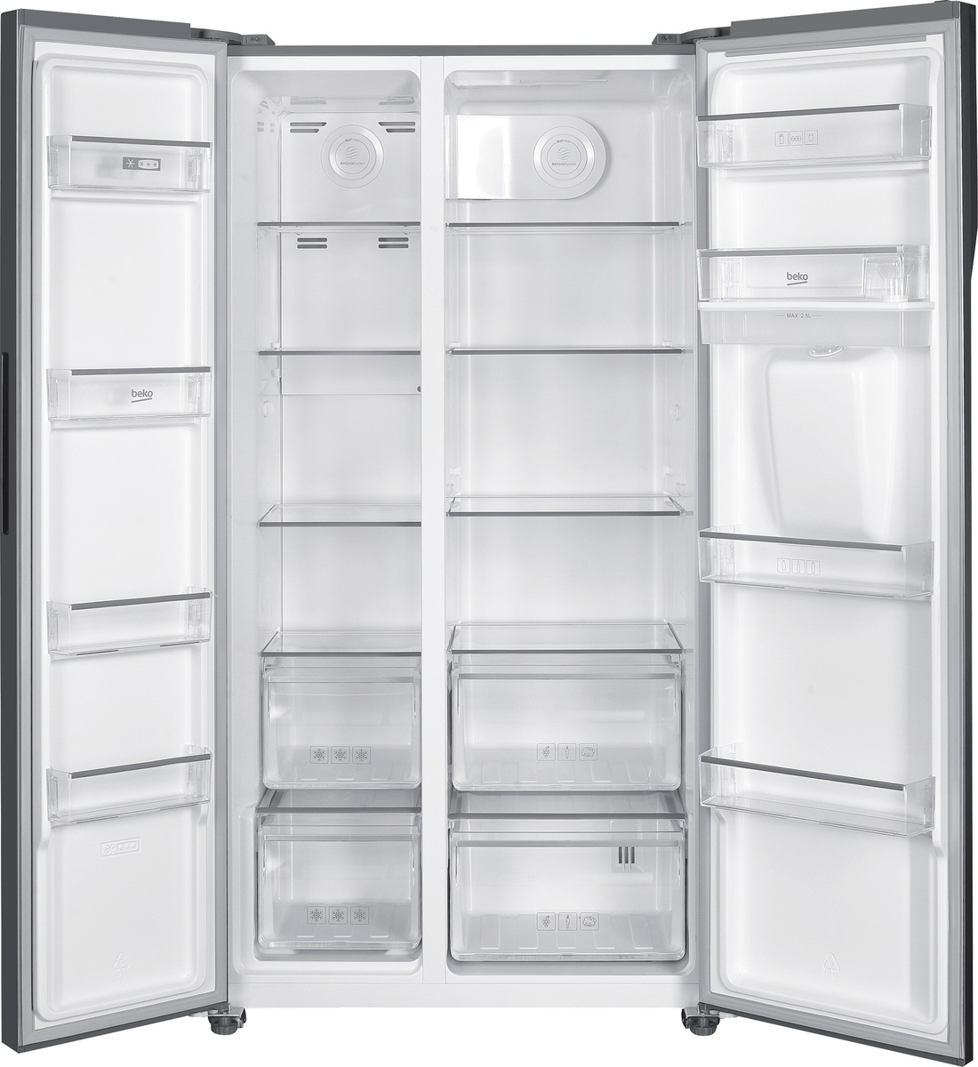 Beko frižider GNO5322WDXPN