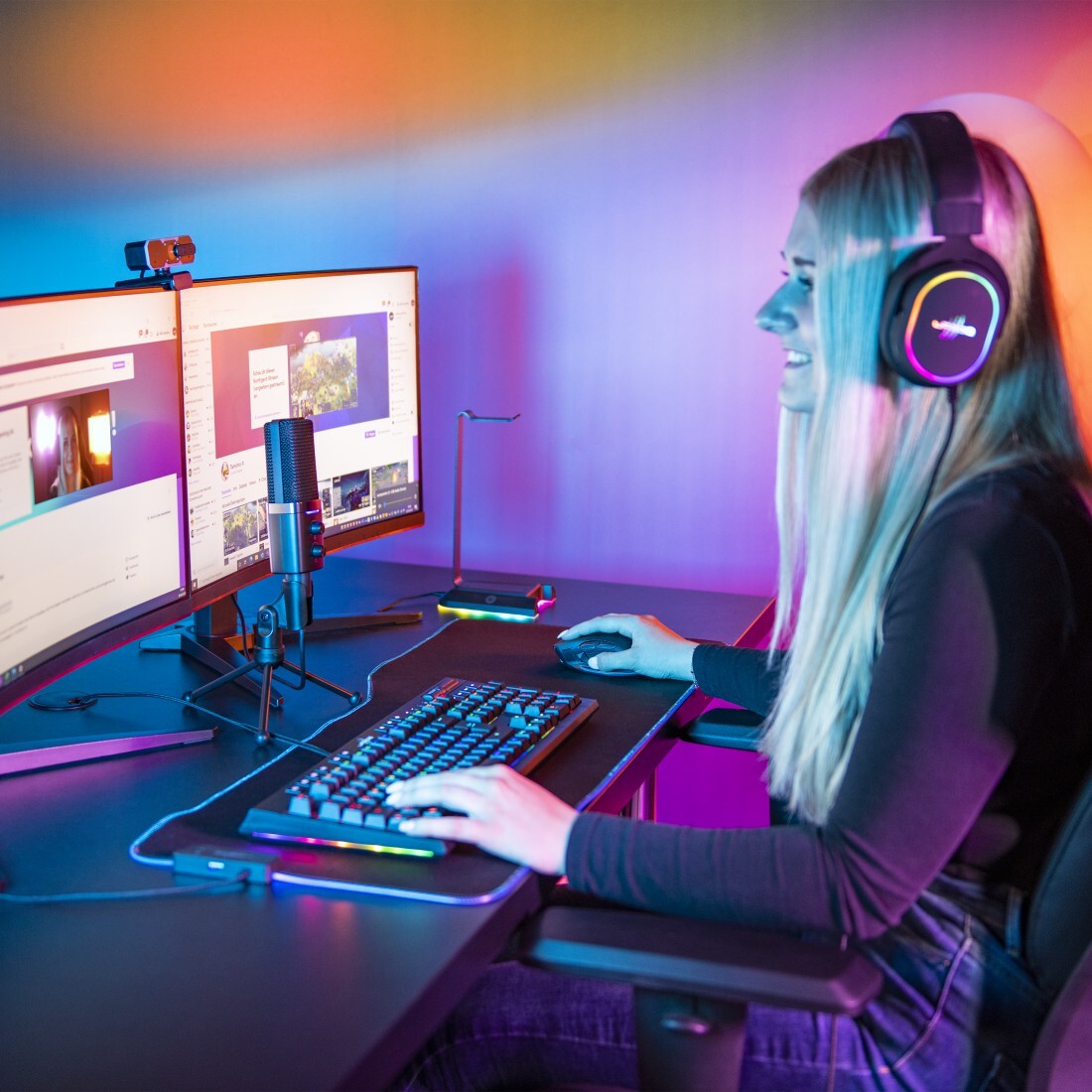 HAMA mikrofon Stream 900 HD, USB, gaming