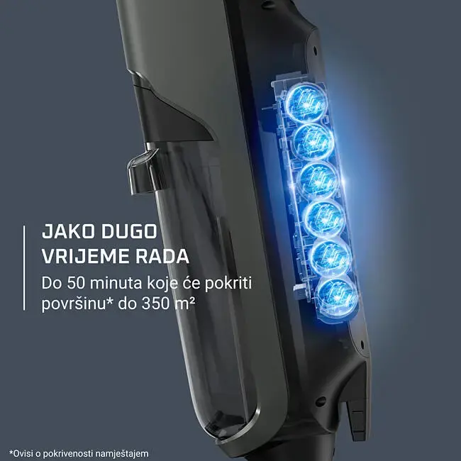 ROWENTA štapni usisivač GZ5035WO X-Clean 4, 2 u 1 za mokro i suho usisavanje i pranje