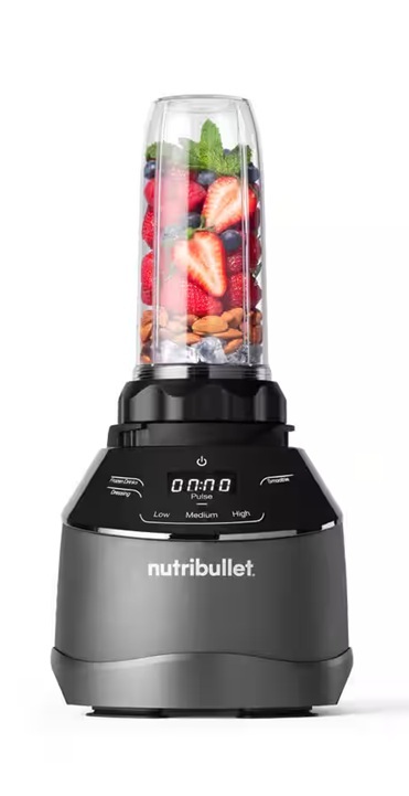 Nutribullet blender NBF580B Triple Prep System, 1500 W, crni