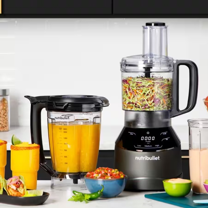 Nutribullet blender NBF580B Triple Prep System, 1500 W, crni