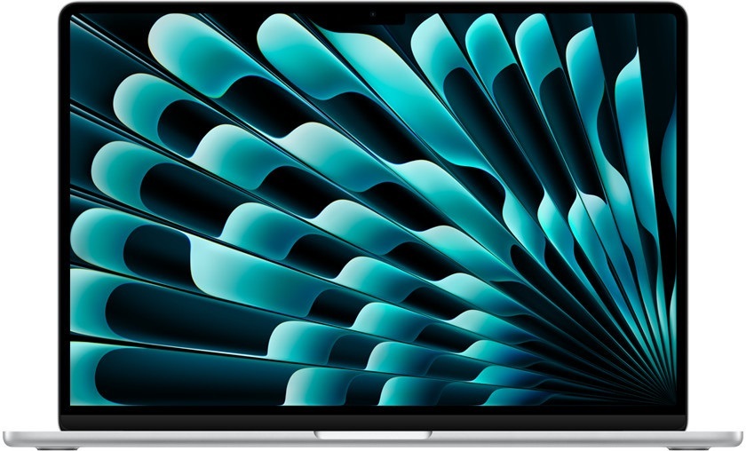 Apple MacBook Air, mw1h3cr/a, 15,3 Retina 500nits, M4 10-Core, 16GB RAM, 512GB SSD, Apple Graphics, Silver, laptop