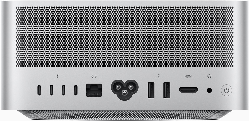 Apple Mac Studio, mu963rc/a, M4 Max chip 14‑core CPU, 32‑core GPU, 36GB RAM, 512GB SSD, Silver