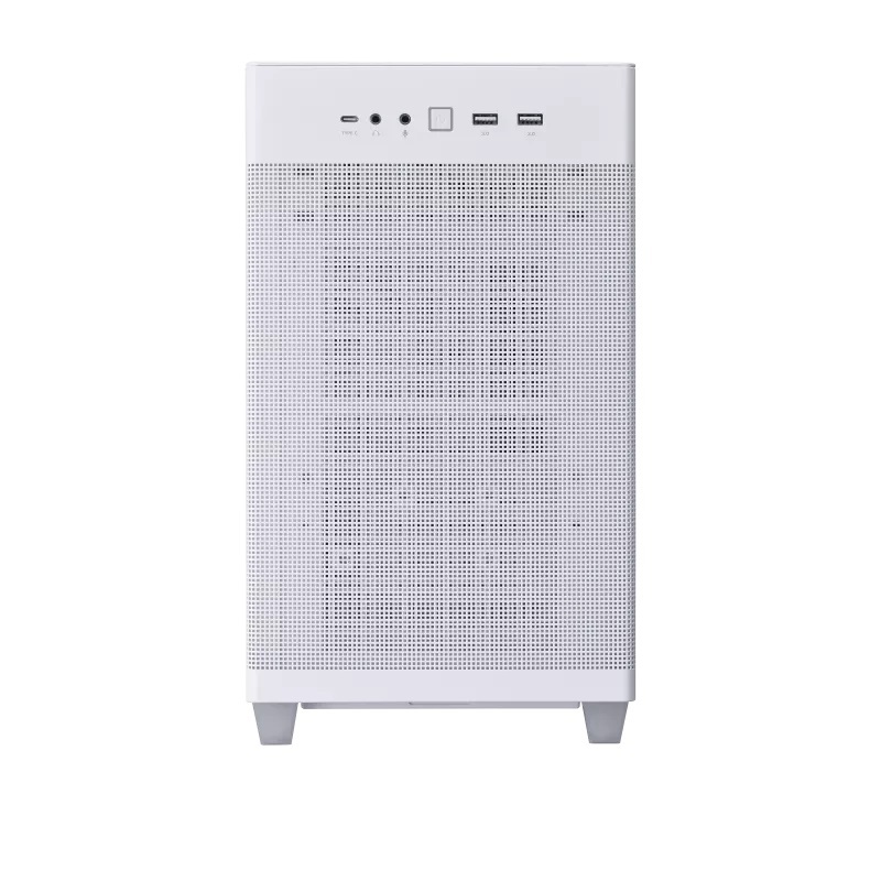 ASUS kućište Prime AP201 Case TG White MicroATX,tool-free side panels Tempered Glass