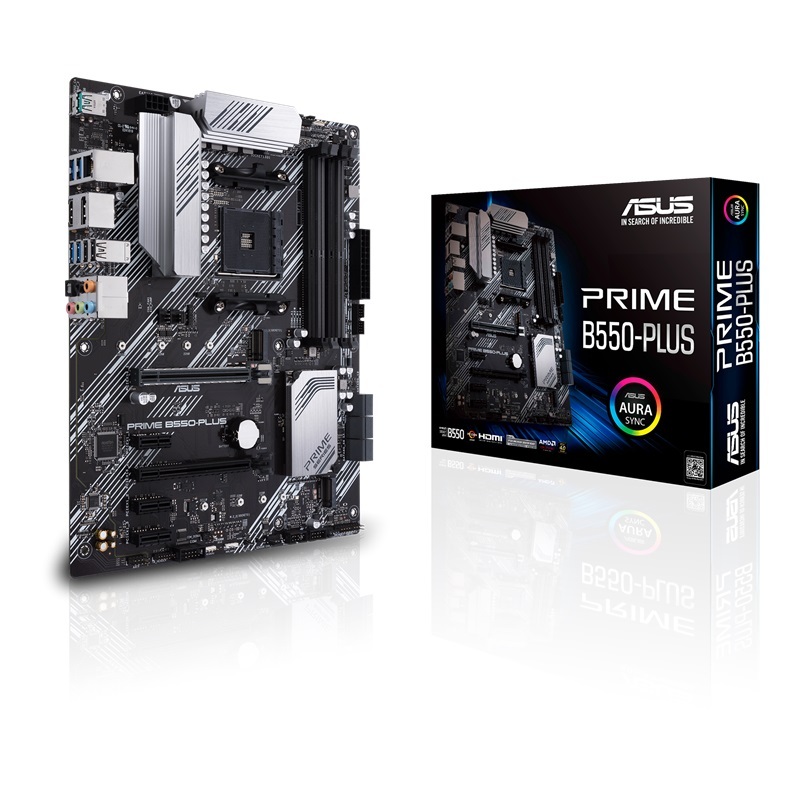ASUS matična ploča PRIME B550-PLUS AMD B550;AM4;4xDDR4RAID,HDMI,DP,ATX