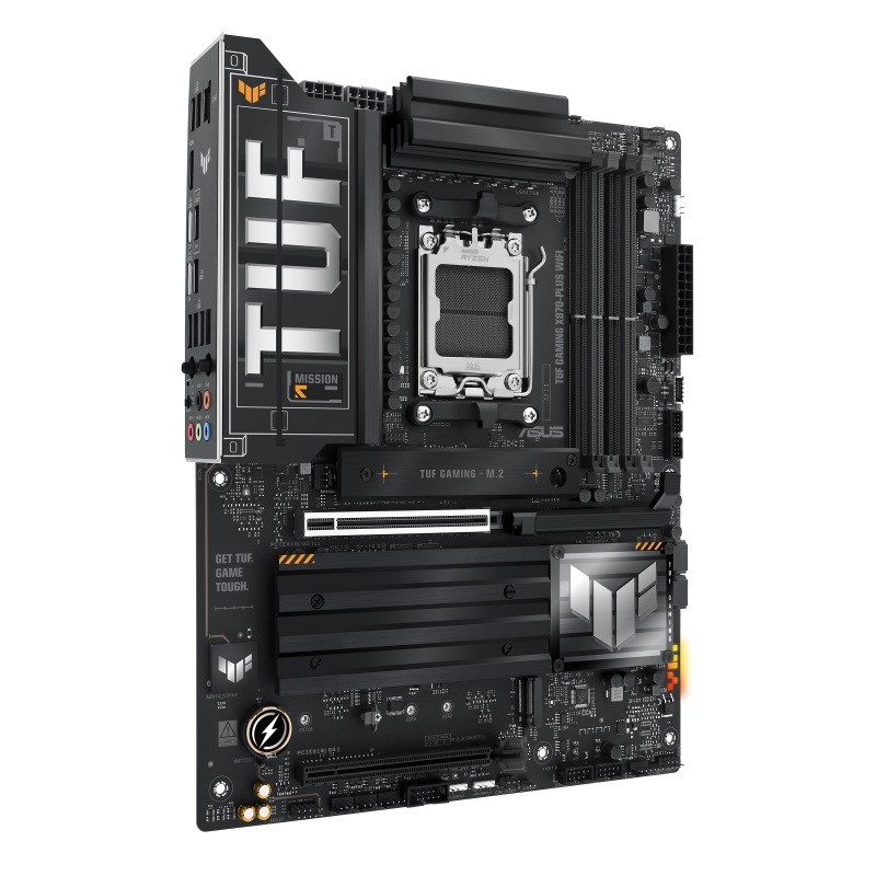 ASUS matična ploča TUF GAMING X870-PLUS W WIFI, X870, AM5; 4xDDR54x M.2; 2x SATA,HDMI,10x USB, RAID,ATX