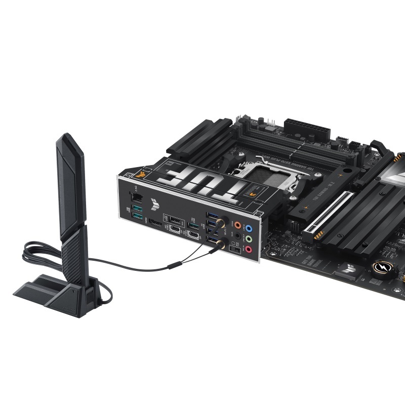 ASUS matična ploča TUF GAMING X870-PLUS W WIFI, X870, AM5; 4xDDR54x M.2; 2x SATA,HDMI,10x USB, RAID,ATX