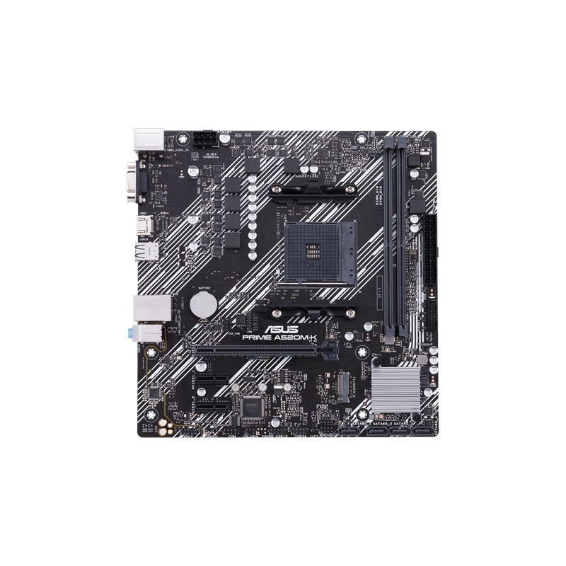 ASUS matična ploča PRIME A520M-K AMD A520;AM4;2xDDR4 VGA,HDMI;RAID;micro ATX