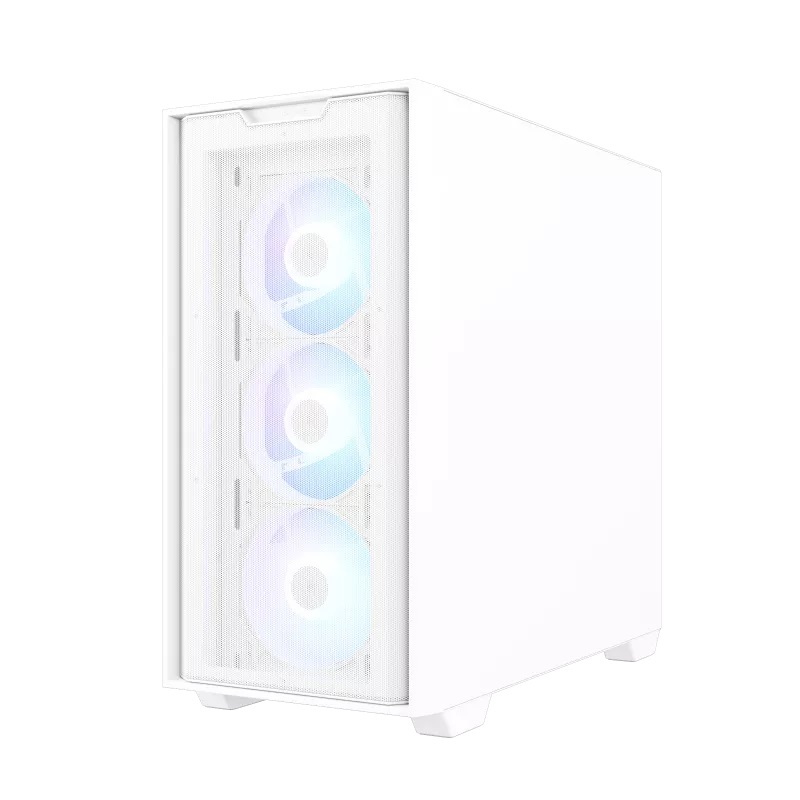 ASUS kućište A21 PLUS TG ARGB WHITE 4x 120mm ARGB fans, micro ATX Mini-ITX,