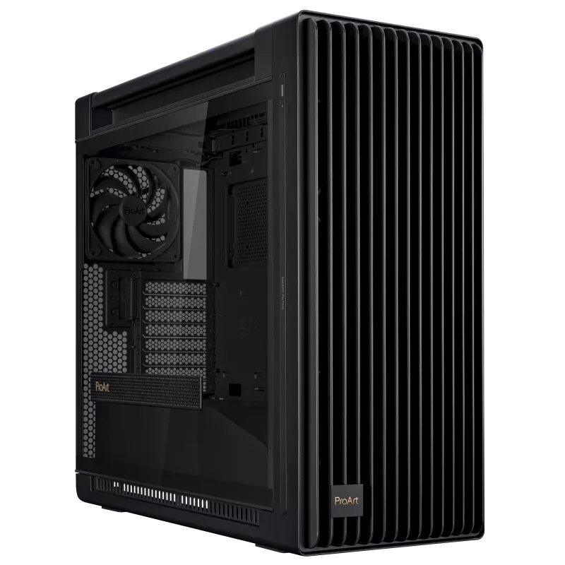 ASUS kućište PROART PA602 TG PWM BLACK2x 200mm fans, 1x140mm fan PWM