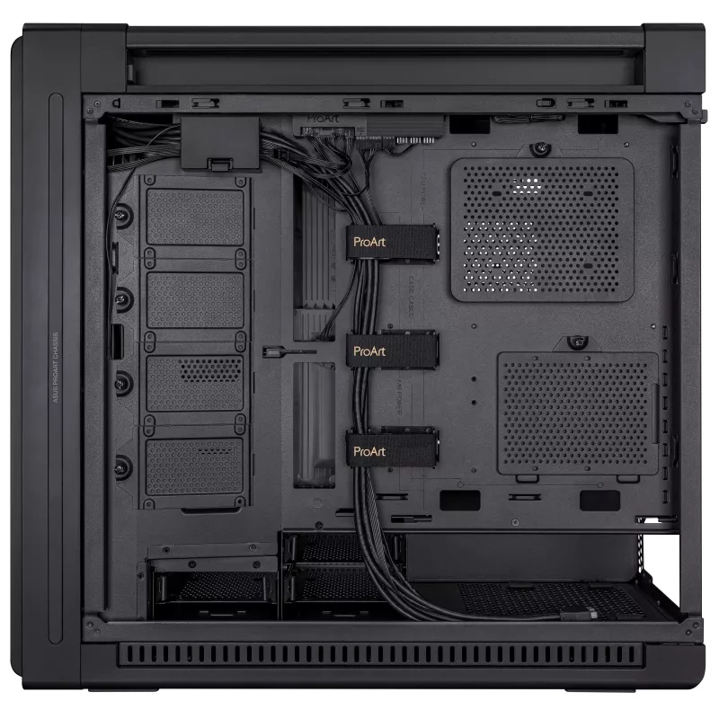 ASUS kućište PROART PA602 TG PWM BLACK2x 200mm fans, 1x140mm fan PWM