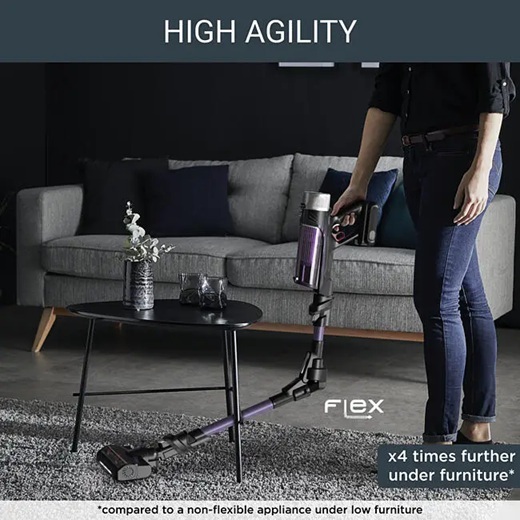 ROWENTA štapni usisivač RH2039WO X-FORCE FLEX 9.60, do 60 min. čišćenja