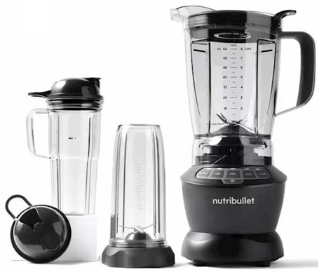 Nutribullet blender NBF500DG Full Size Combo 1200 W, crni