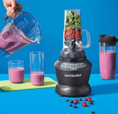 Nutribullet blender NBF500DG Full Size Combo 1200 W, crni
