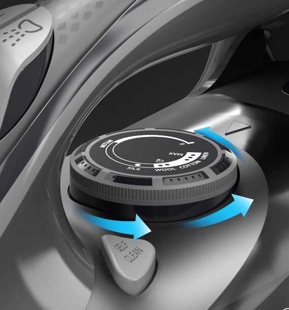 TESLA pegla na paru IR380BA, 2800 W, 40 g/min, crna