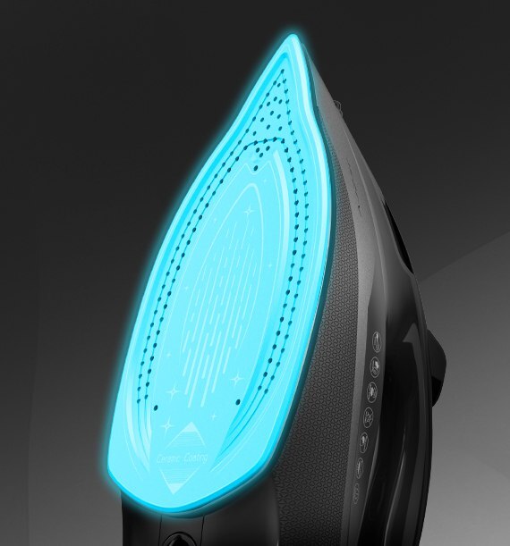TESLA pegla na paru IR380BA, 2800 W, 40 g/min, crna