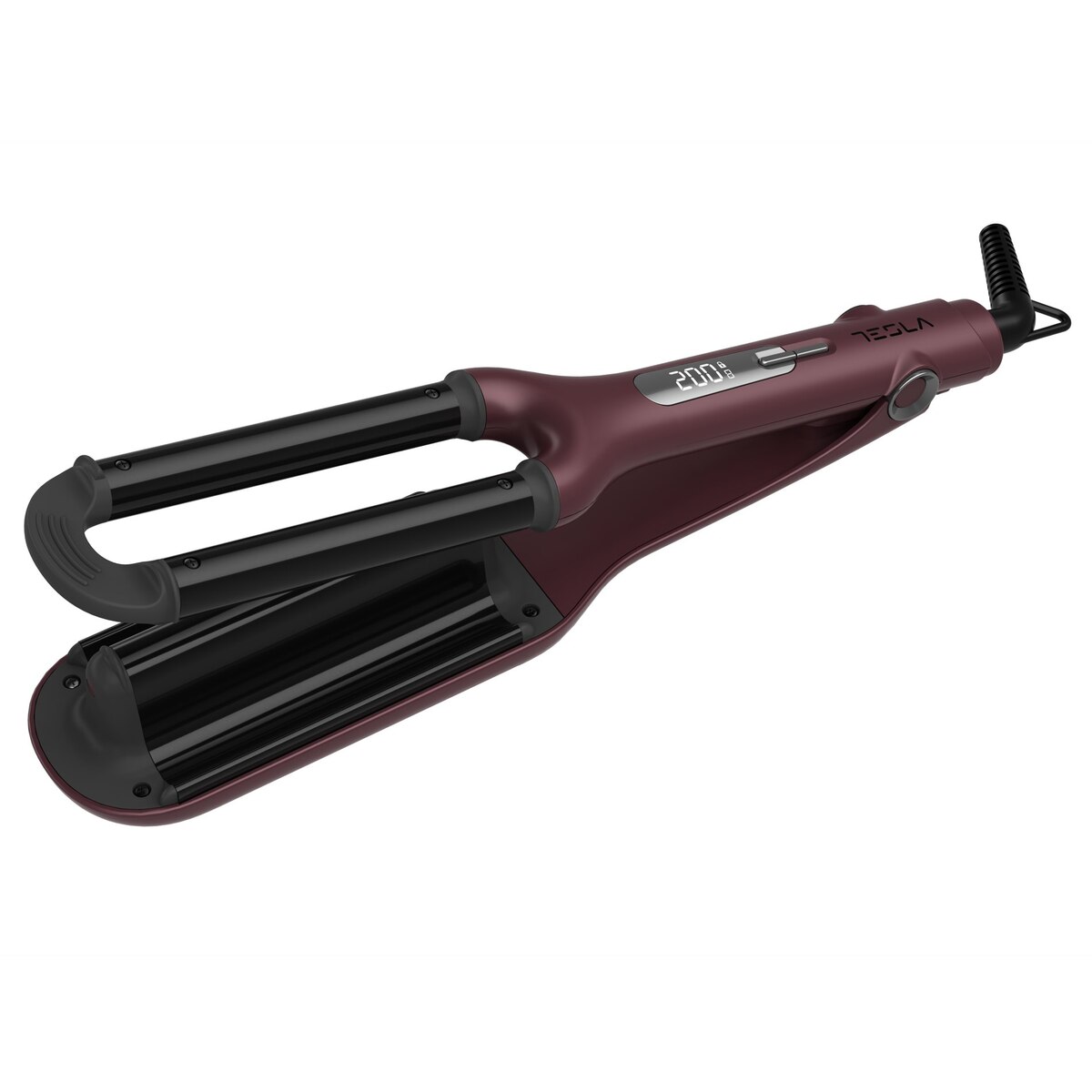 TESLA styler za kosu WVH500BB, digitalni, bordo