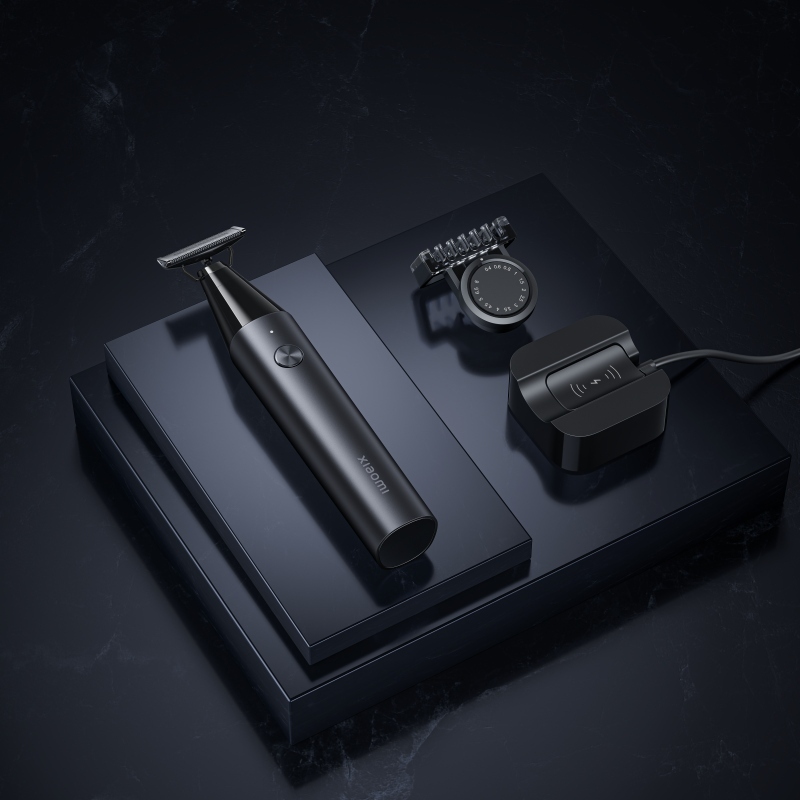 XIAOMI UniBlade univerzalni trimer; Trosmjerna oštrica; 14 postavki dužine; Rotirajuća glava za 40 stepeni; Magnetno bežično punjenje; Zidna pohrana; Potpuno vodootporan za mokru i suhu upotrebu