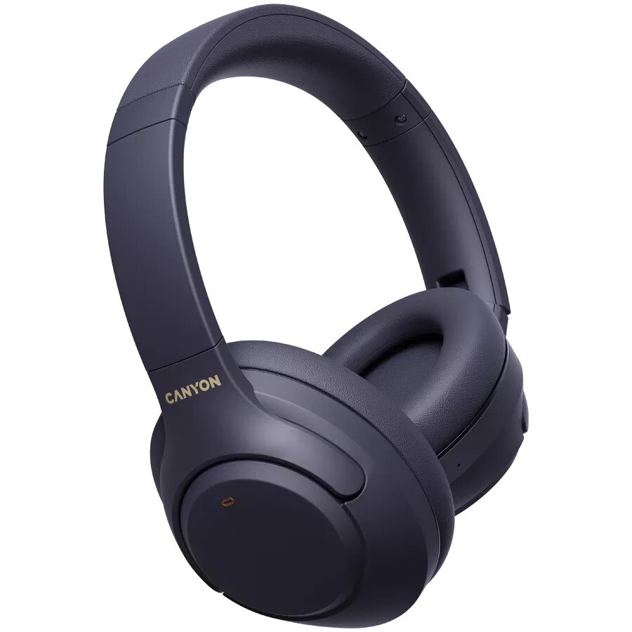 CANYON Bluetooth® on-ear slušalice CNS-CBTHS6BL OnRiff 6 ANC, Blue