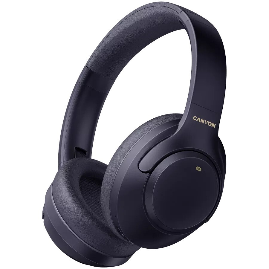 CANYON Bluetooth® on-ear slušalice CNS-CBTHS6BL OnRiff 6 ANC, Blue