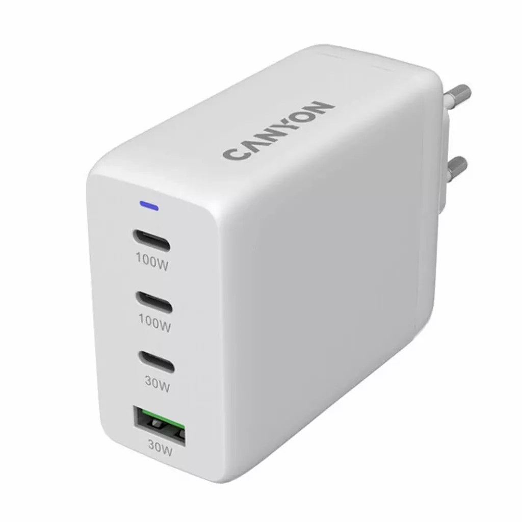 CANYON 100W brzi punjač, OnCharge 100ACC, bijeli