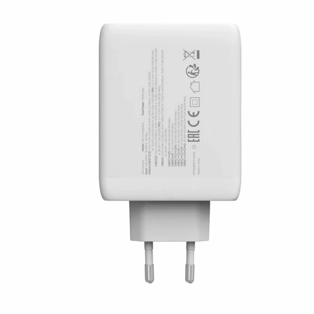 CANYON 100W brzi punjač, OnCharge 100ACC, bijeli
