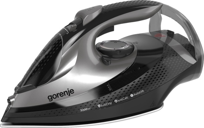 GORENJE pegla na paru SIH3200BKS, 3200 W, 40 g/min