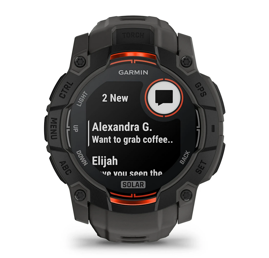 GARMIN Instinct 3 SOLAR Black (010-02934-00), 45 mm, pametni sat