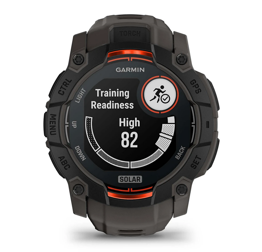 GARMIN Instinct 3 SOLAR Black Charcoal (010-02935-00), 50 mm, pametni sat