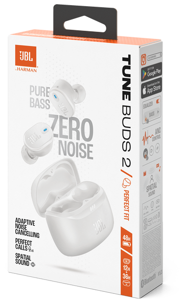 Slušalice bluetooth potpuno bežične JBL TUNE BUDS 2 bijele