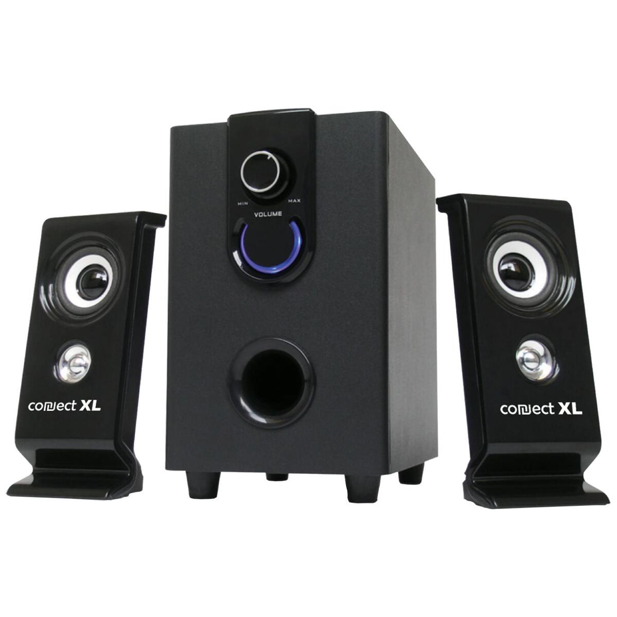Connect XL Zvučnik, set, 2.1, AC 220V, crna boja - CXL-SP410