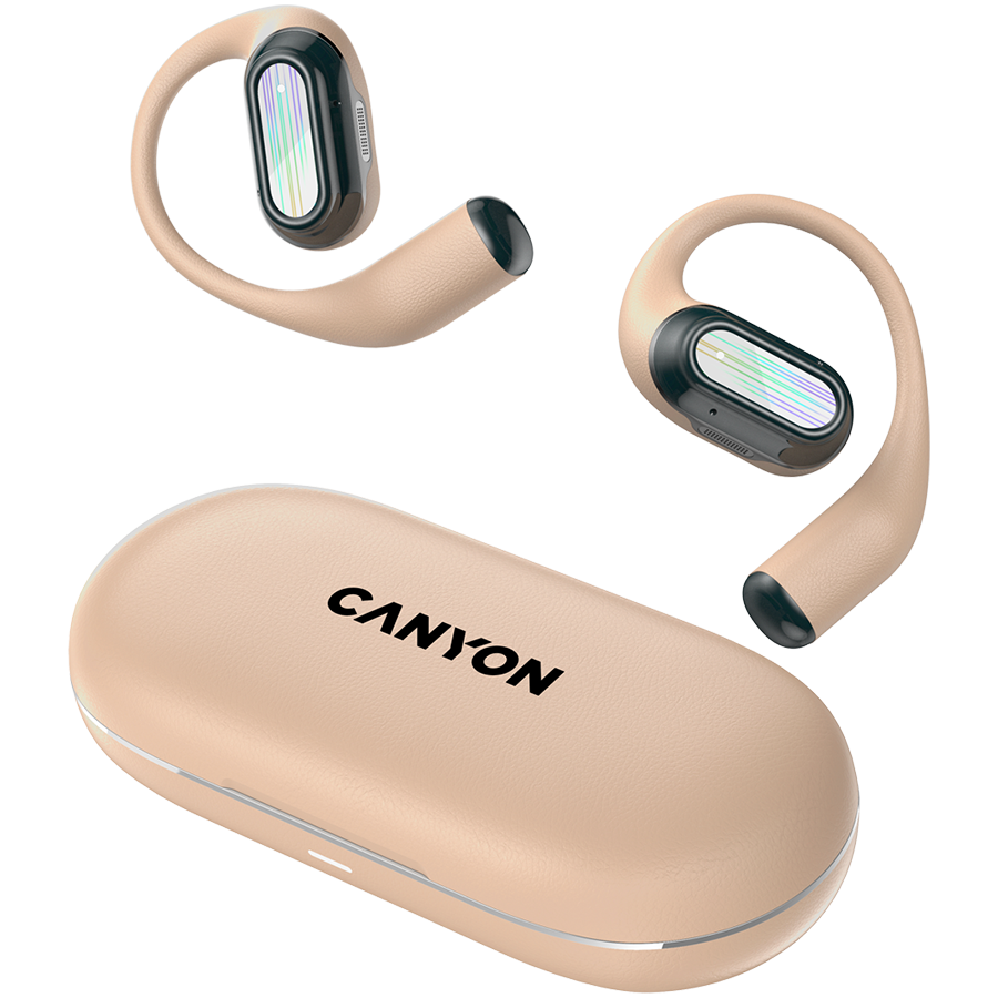 CANYON bluetooth slušalice OnFlow 12 OWS ENC, bež boje